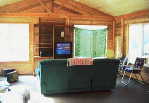 Post and Beam timberframe interior picture