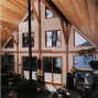 Post and Beam timberframe interior picture