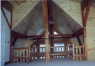 Post and Beam timberframe interior picture