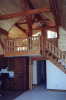 Post and Beam timberframe interior picture