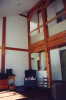 Post and Beam timberframe interior picture
