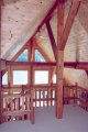 Post and Beam timberframe interior picture