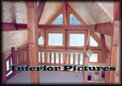 Granby Post and Beam Homes Interior Pictures.