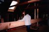 Post and Beam timberframe interior picture