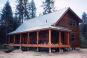 Post and Beam timberframe picture
