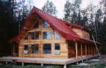 Post and Beam timberframe picture