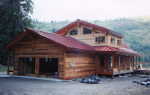 Post and Beam timberframe picture