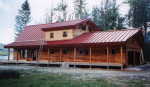 Post and Beam timberframe picture