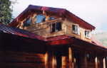 Post and Beam timberframe picture