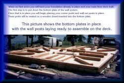 Post and Beam building sequence picture one.