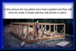 Post and Beam building sequence picture three.