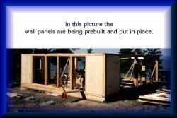 Post and Beam building sequence picture four.