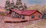 Post and Beam timberframe picture